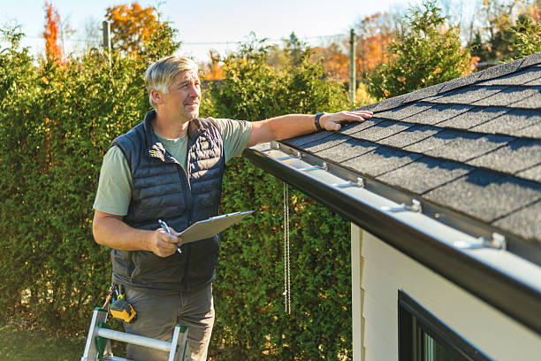 Professional Roofing technician working in Orbisonia, PA